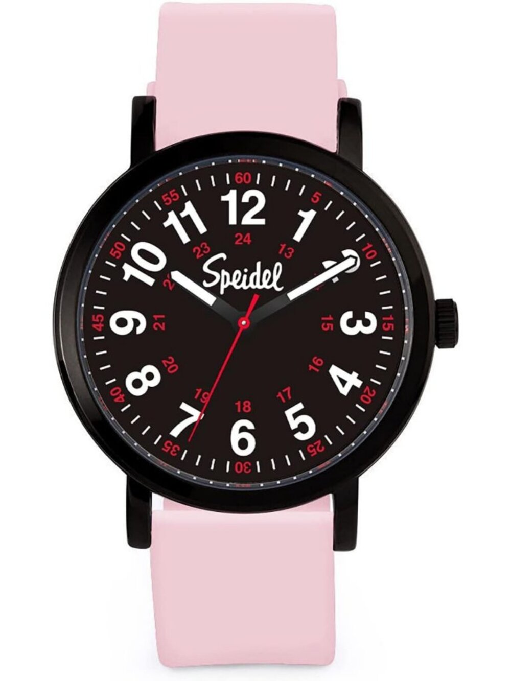 Medical Scrub Watch for Nurses & Students - Easy Read Dial, Silicone Band, Water